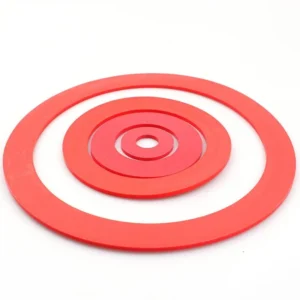 PTFE 3mm Thick Red PTFE Washer G (2)