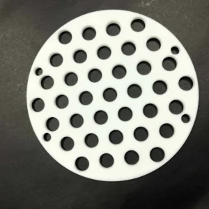 PTFE Drilled Round Plate (3)